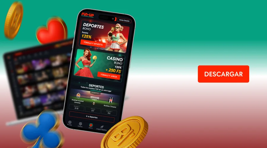 descargar la app de Pin Up